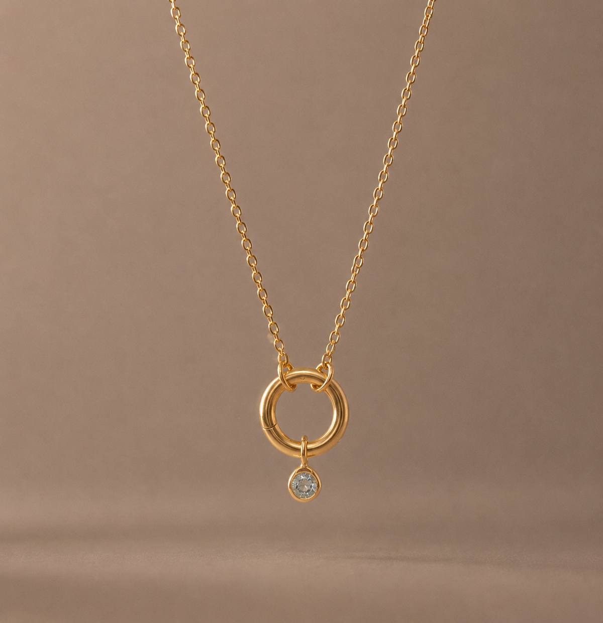 Birthstone Charm Necklace