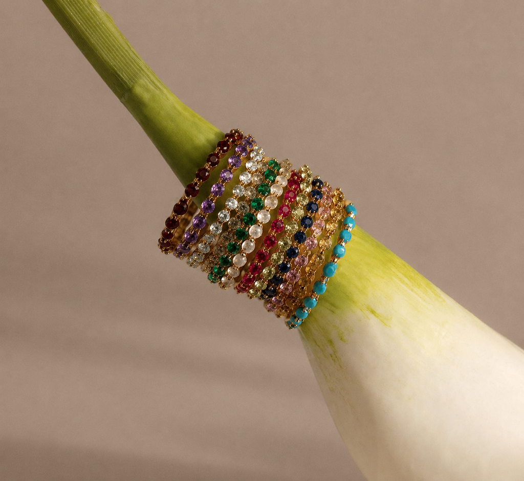 Birthstone Stack Ring