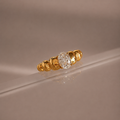 Bubble Diamond Ring