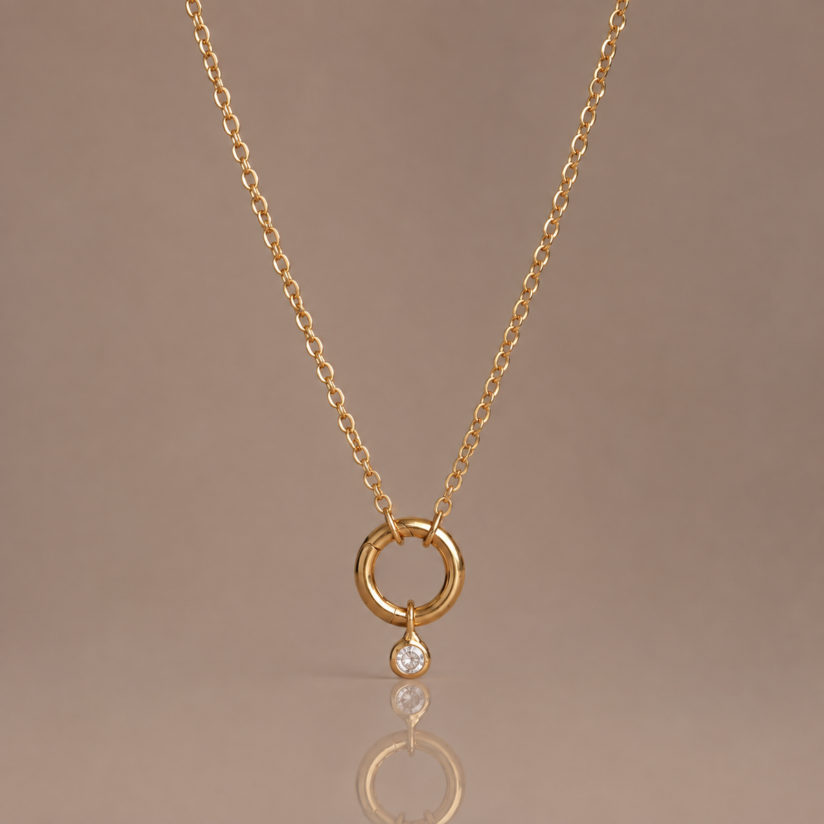 Birthstone Charm Necklace
