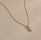 Diamond Marquise Necklace