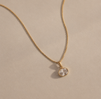 Diamond Oval Necklace