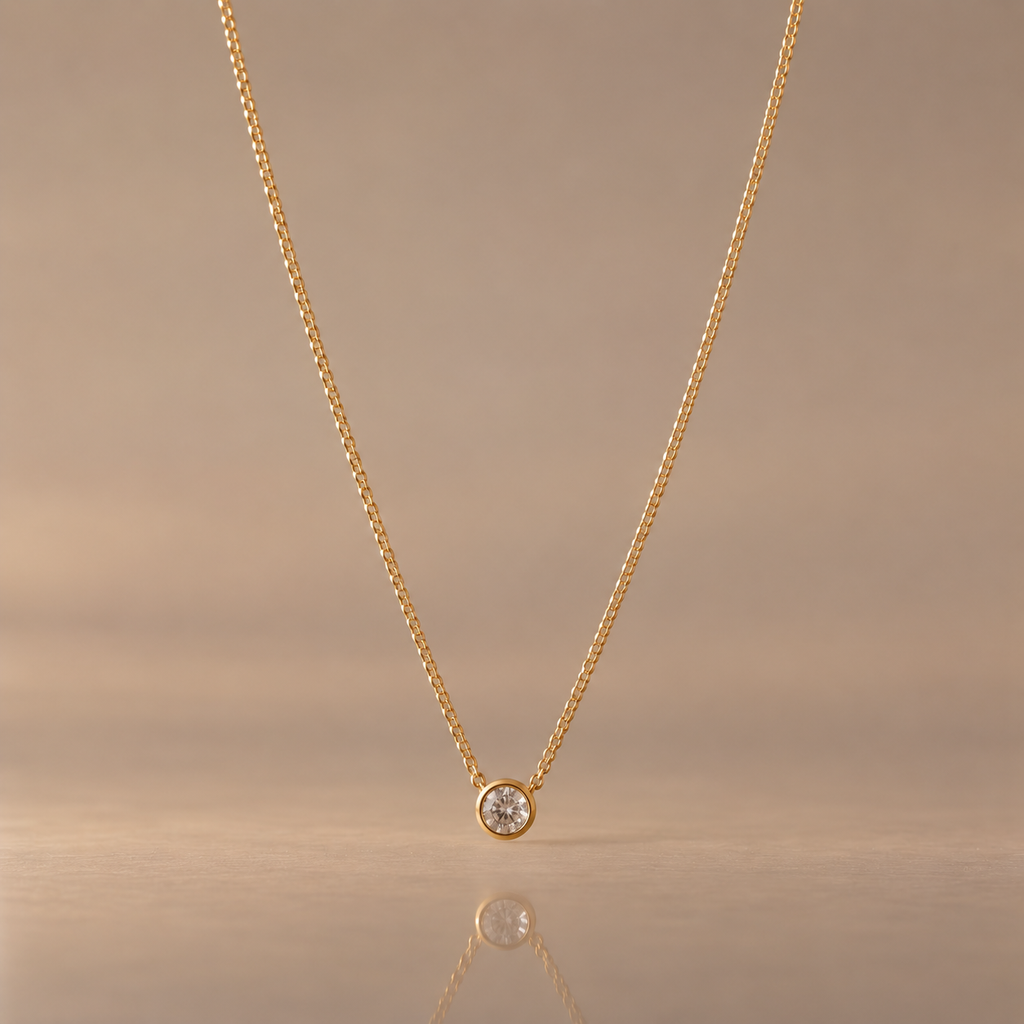 Diamond Sol Necklace