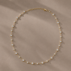 Diamond Station Necklace