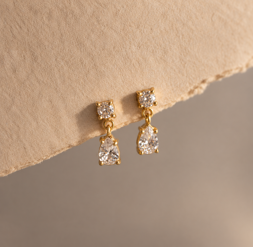 Duo Drop Earrings