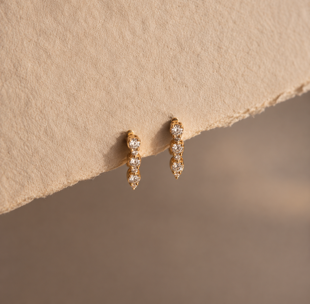 Ear Climber Studs