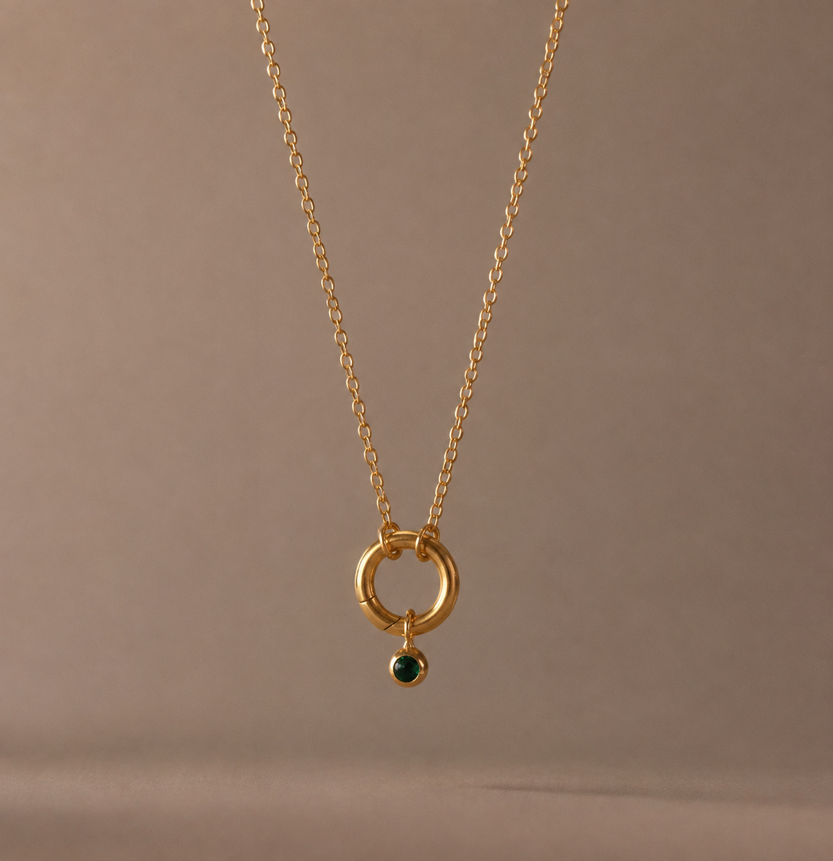 Birthstone Charm Necklace