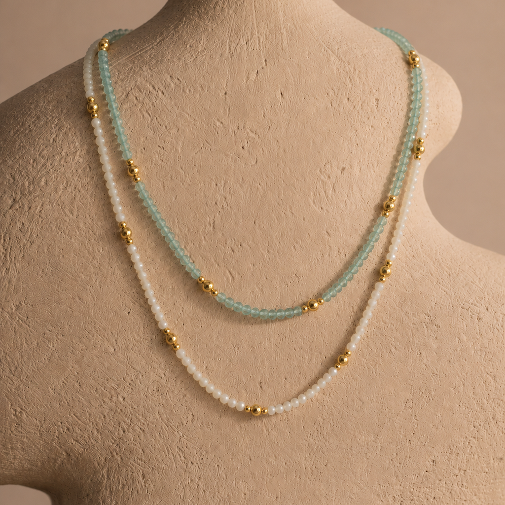 Flora Beaded Necklace