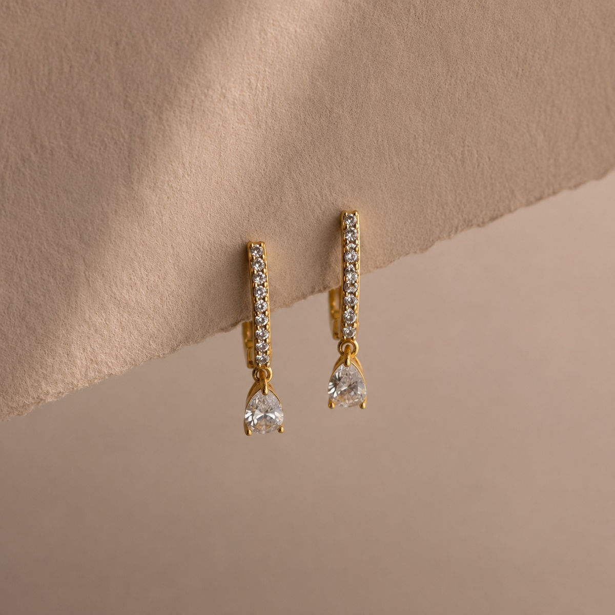 Luxe Drop Hoops