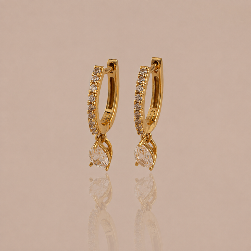 Luxe Drop Hoops
