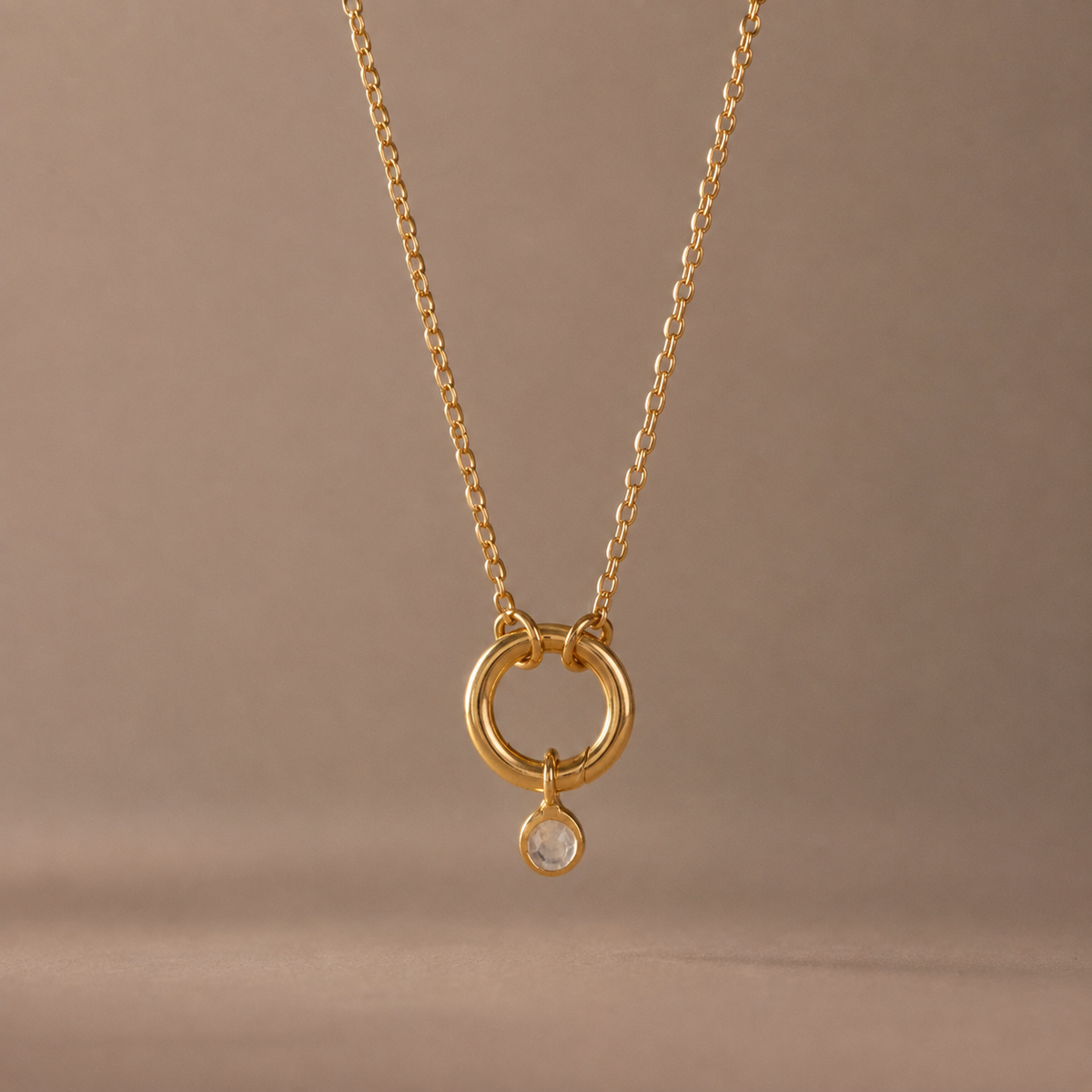 Birthstone Charm Necklace