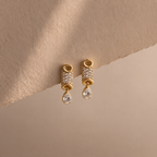 Pavé Drop Earrings