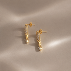 Pavé Drop Earrings