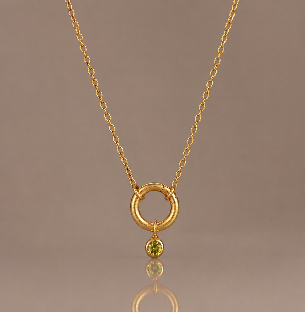 Birthstone Charm Necklace