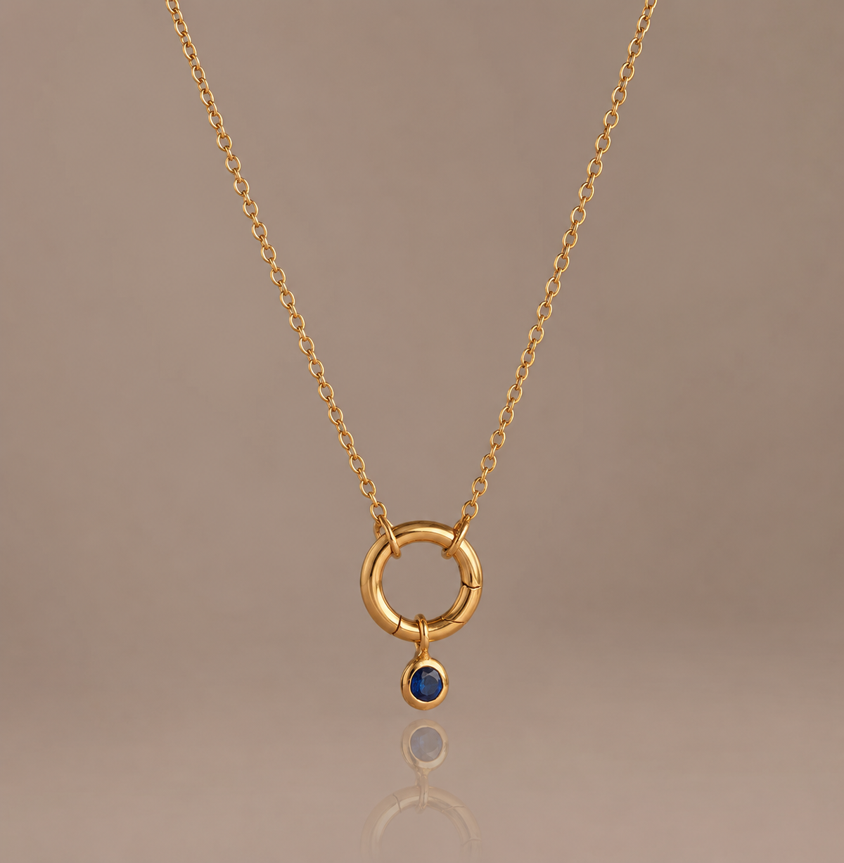 Birthstone Charm Necklace