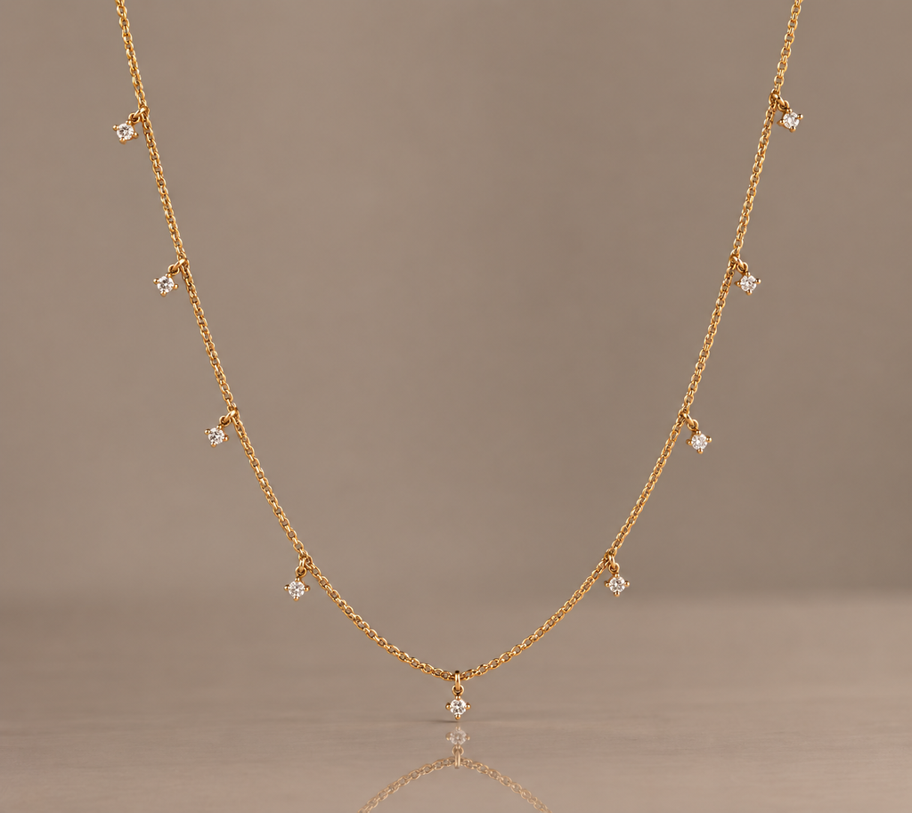 Sprinkle Diamond Necklace
